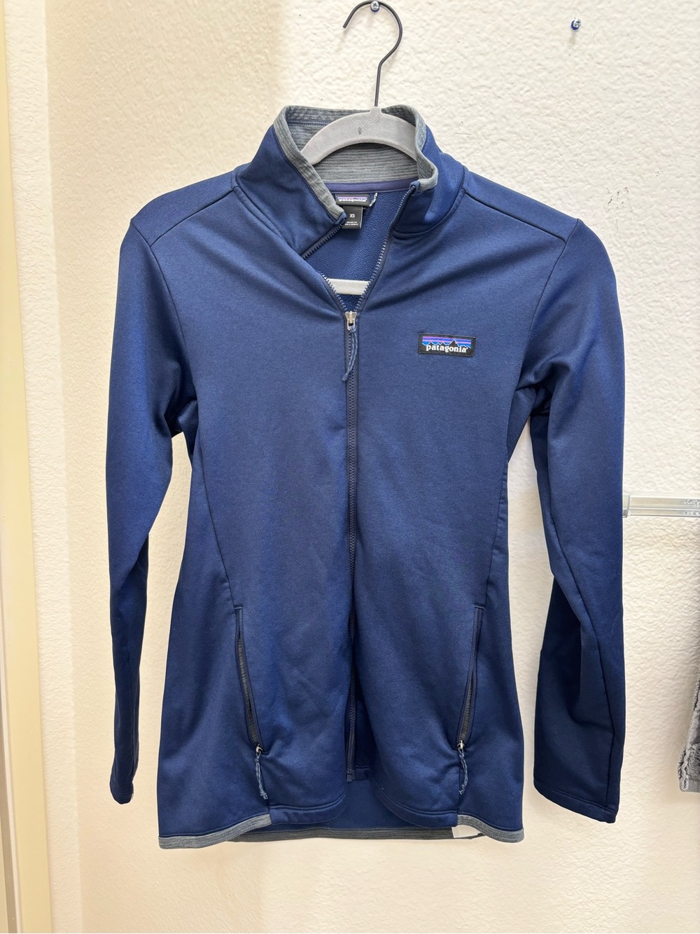 Patagonia Women's Navy Full Zip Performance Jacket